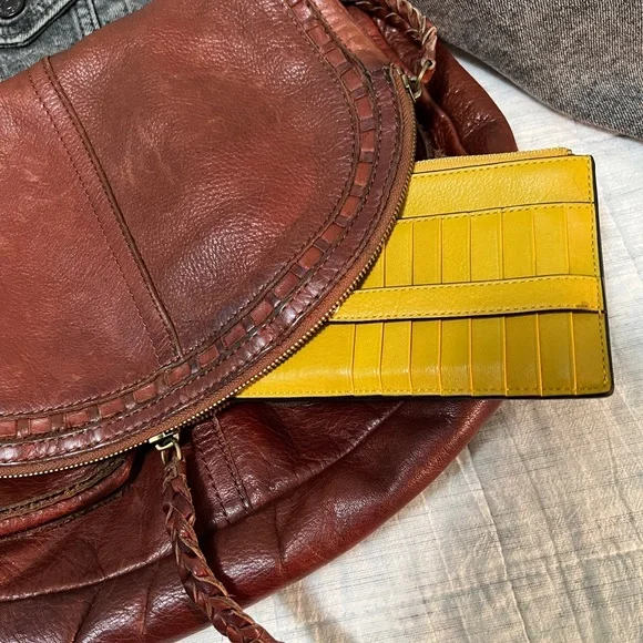 Lucky Brand Rich Brown Leather Bag - Picture 4 of 10